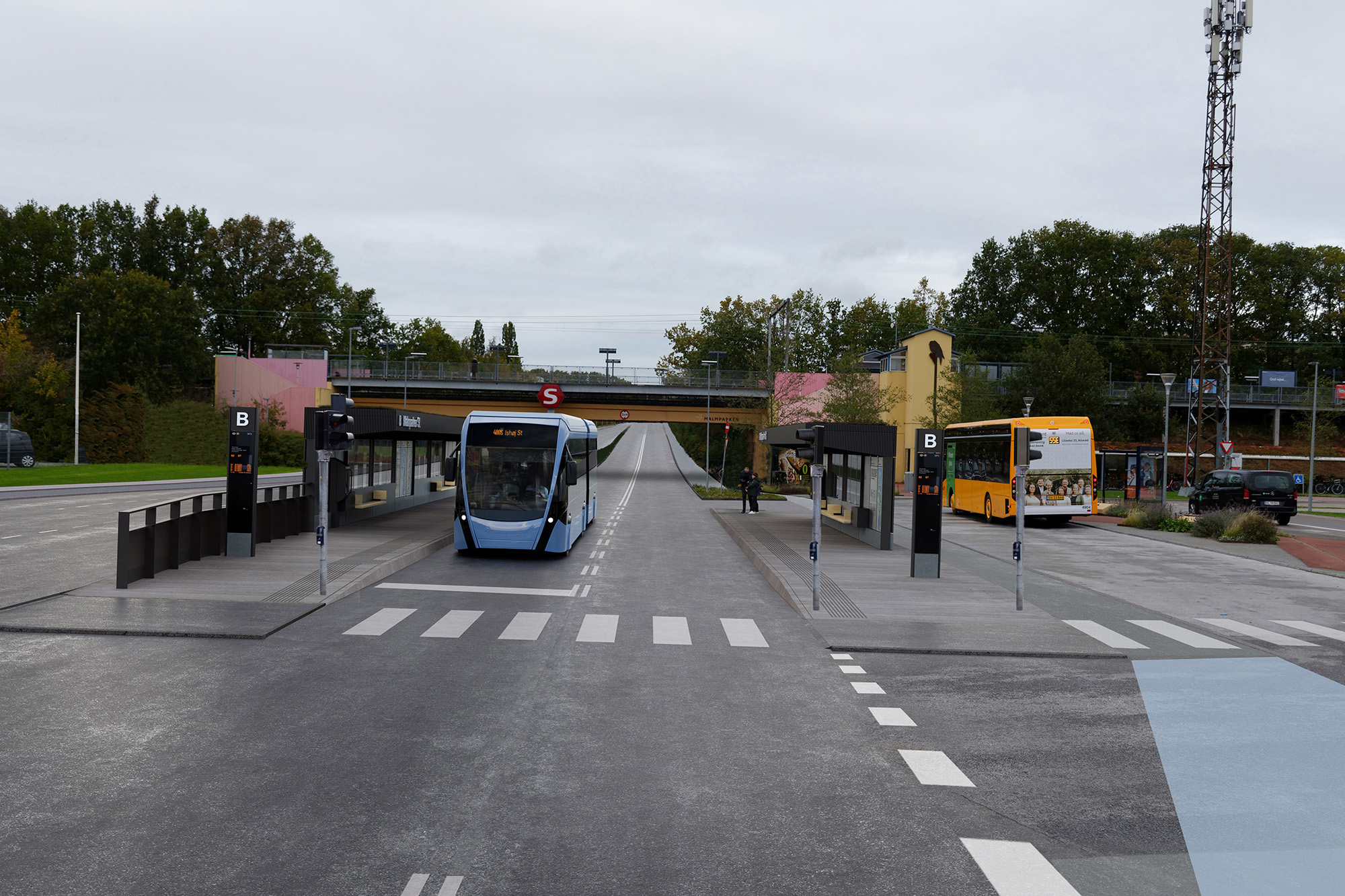 Etablering af BRT 400S i Ring 4-korridoren